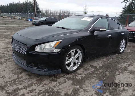 2012 Nissan Maxima 3.5 Sv из США, поврежденный, VIN 1N4AA5AP7CC825293